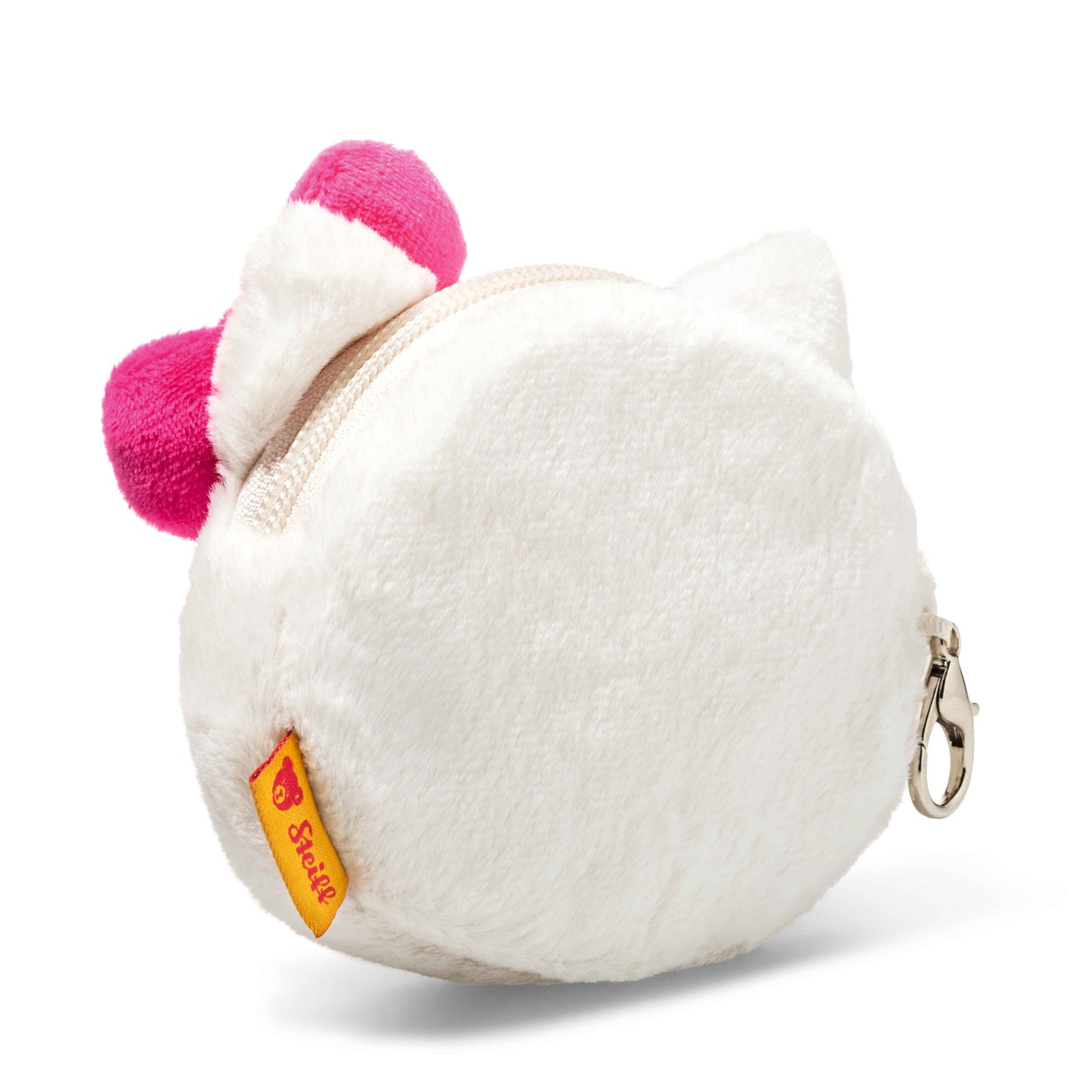 Steiff Hello Kitty Geldbeutel - weiss - 10cm - NEU - (024801)