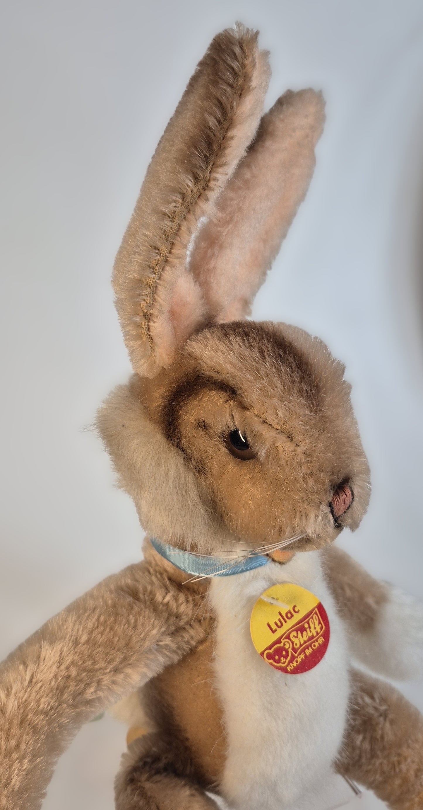 Steiff ARCHIV Lulac Hase, 43cm, hellbraun, 1974, neuwertig