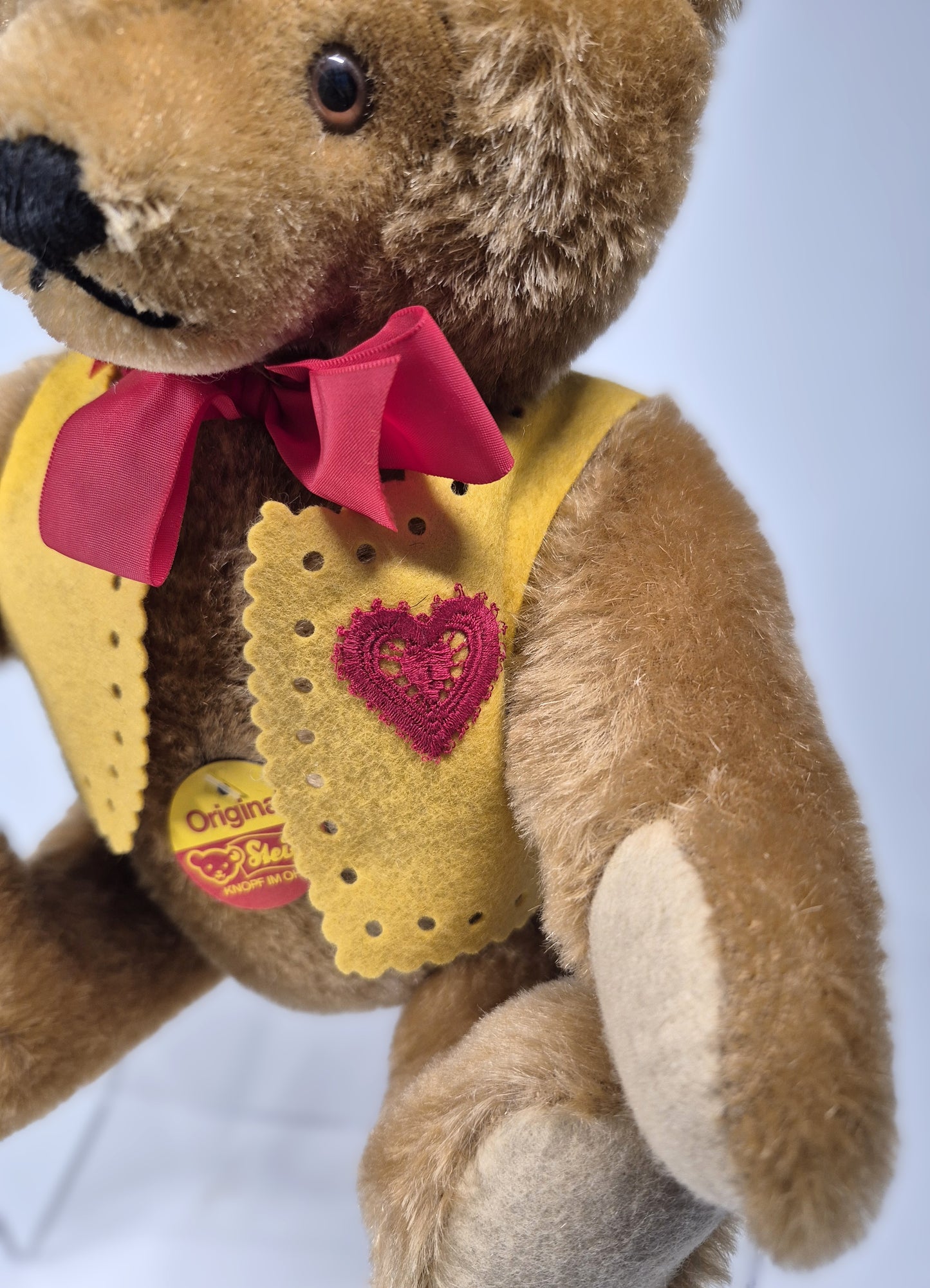 Steiff ARCHIV Luv Bear-er, 36cm, zimt, 1985, neuwertig