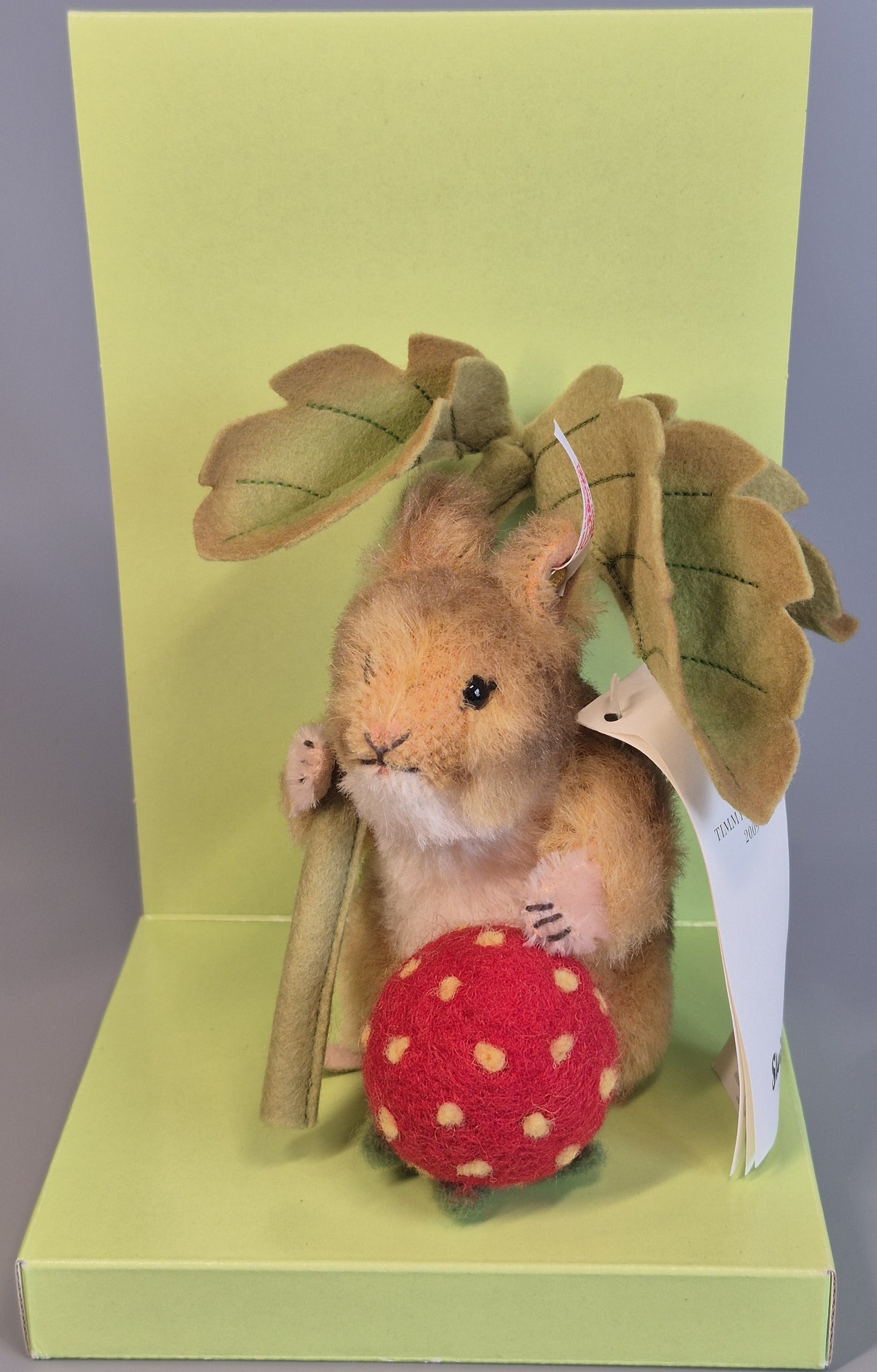 Steiff Rarität Beatrix Potter Timmy Willie™, 12cm, neuwertig, (663222) ARCHIV