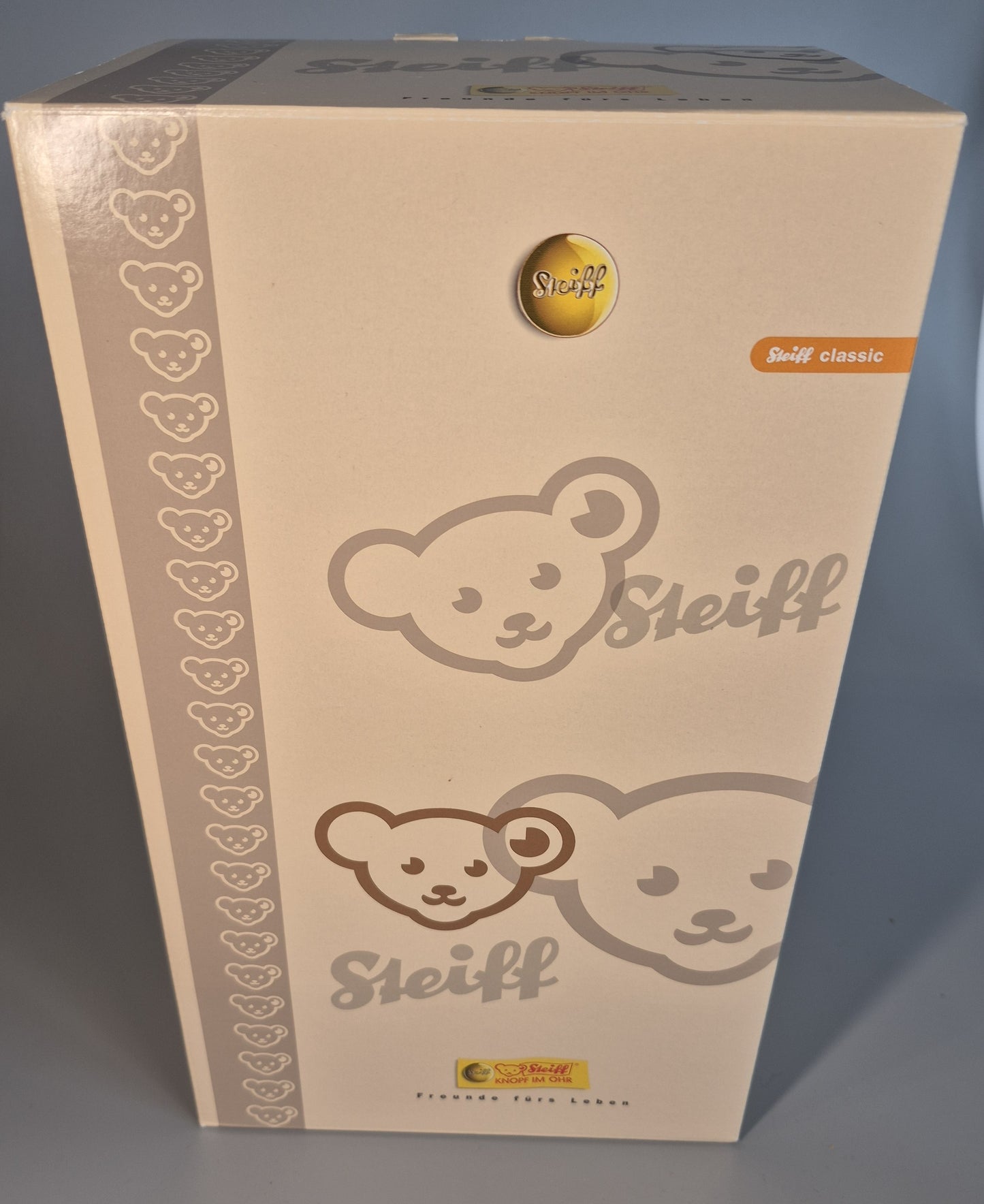 Steiff Sigi der Igel, mit Musikspielwerk, 20cm, neuwertig, 2008, (037092) ARCHIV