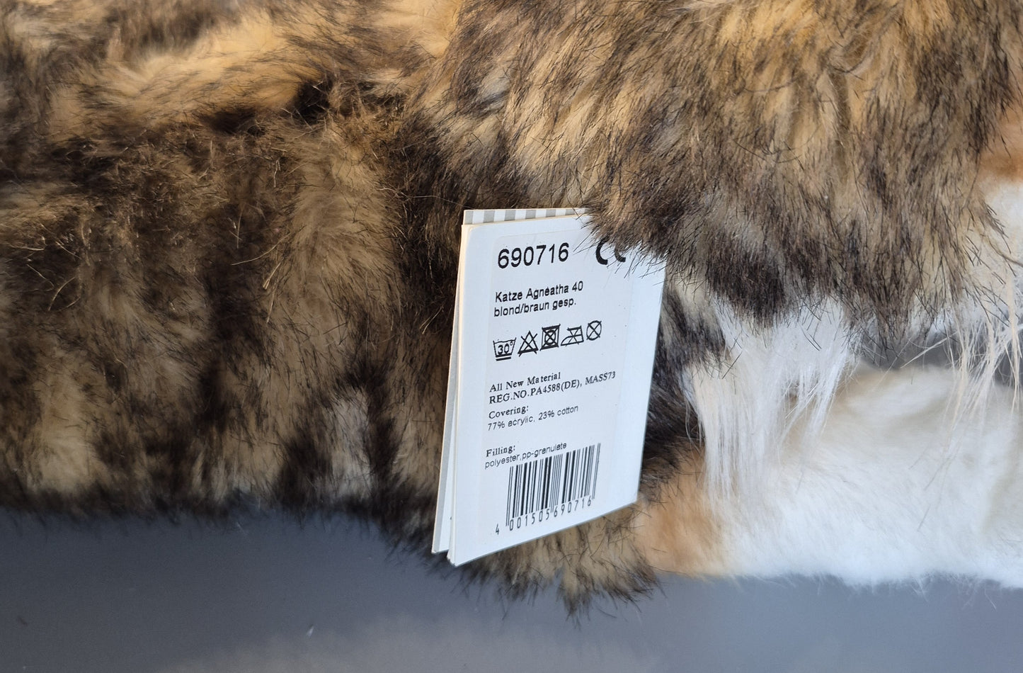 Steiff Katze Lesley Anne Ivory's Agneatha - 40cm - limitiert (690716) ARCHIV