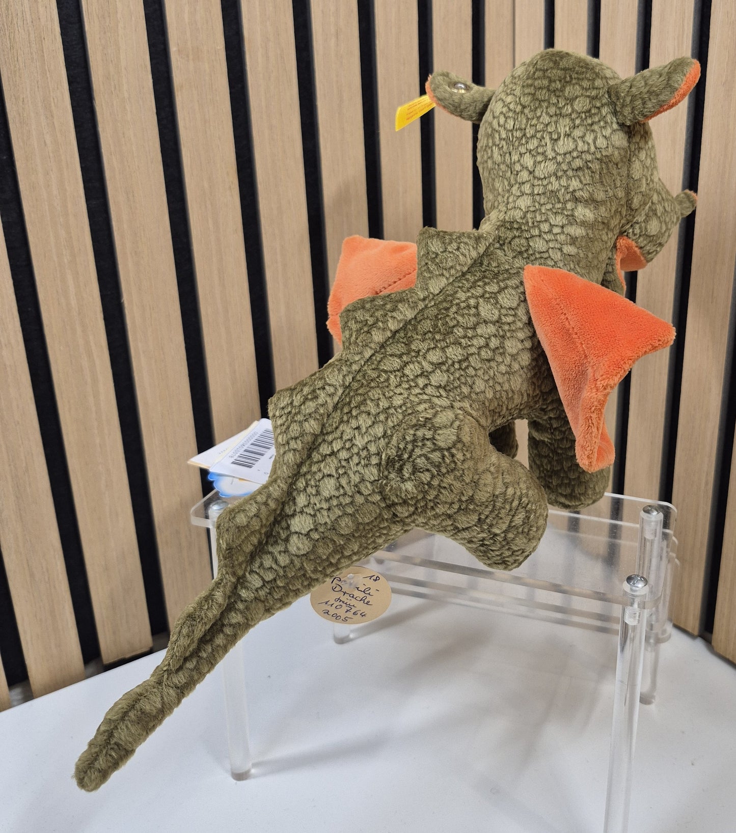 Steiff ARCHIV! - Werkmuster - Spotilli Drache - 18cm - 2005 - neuwertig