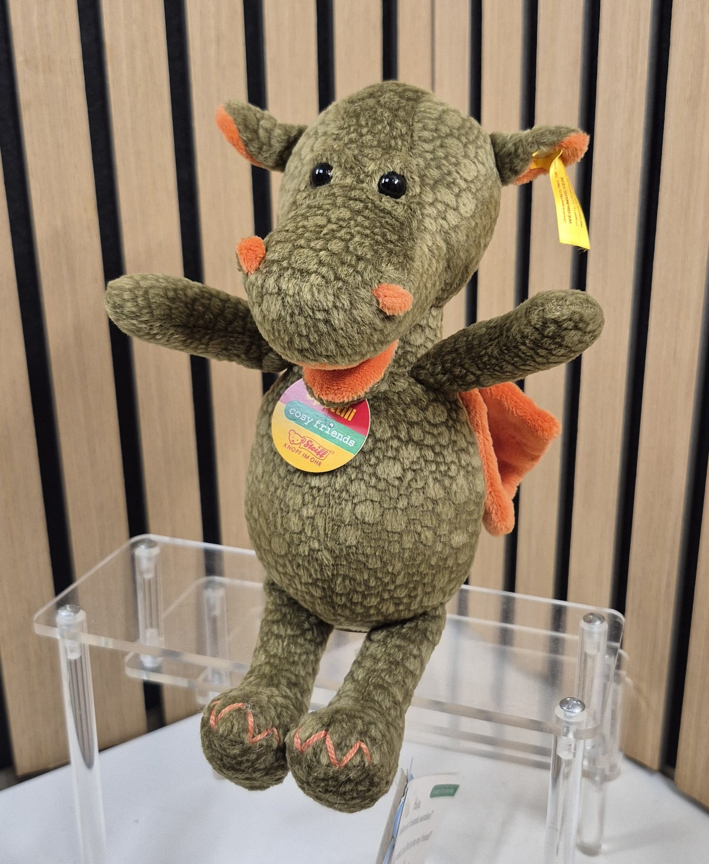 Steiff ARCHIV! - Berti Bär - Werbeartikel für Bertelsmann - 25cm - neuwertig