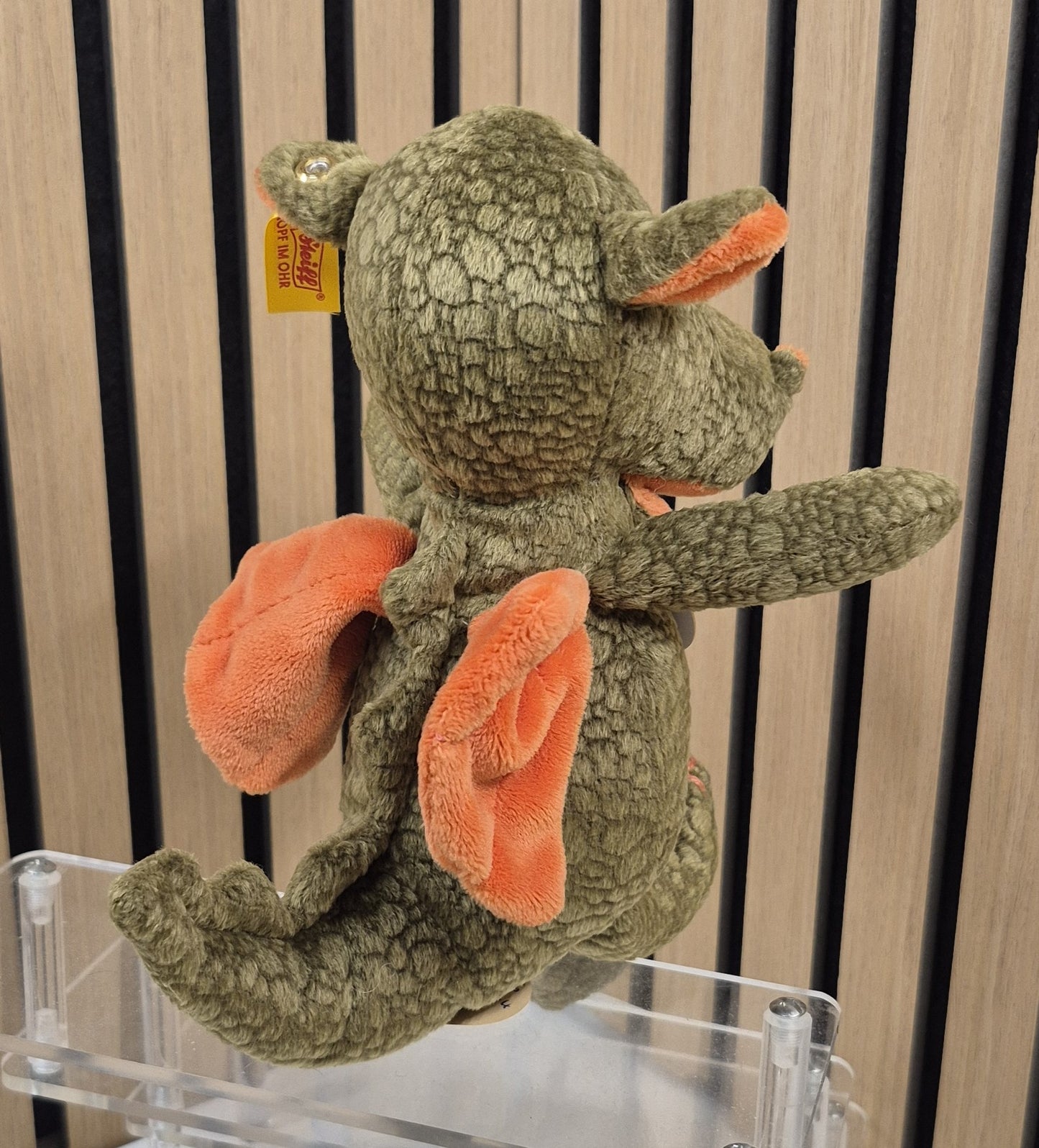 Steiff ARCHIV! - Werkmuster - Spotilli Schlenkerdrache - 22cm - 2005 - neuwertig
