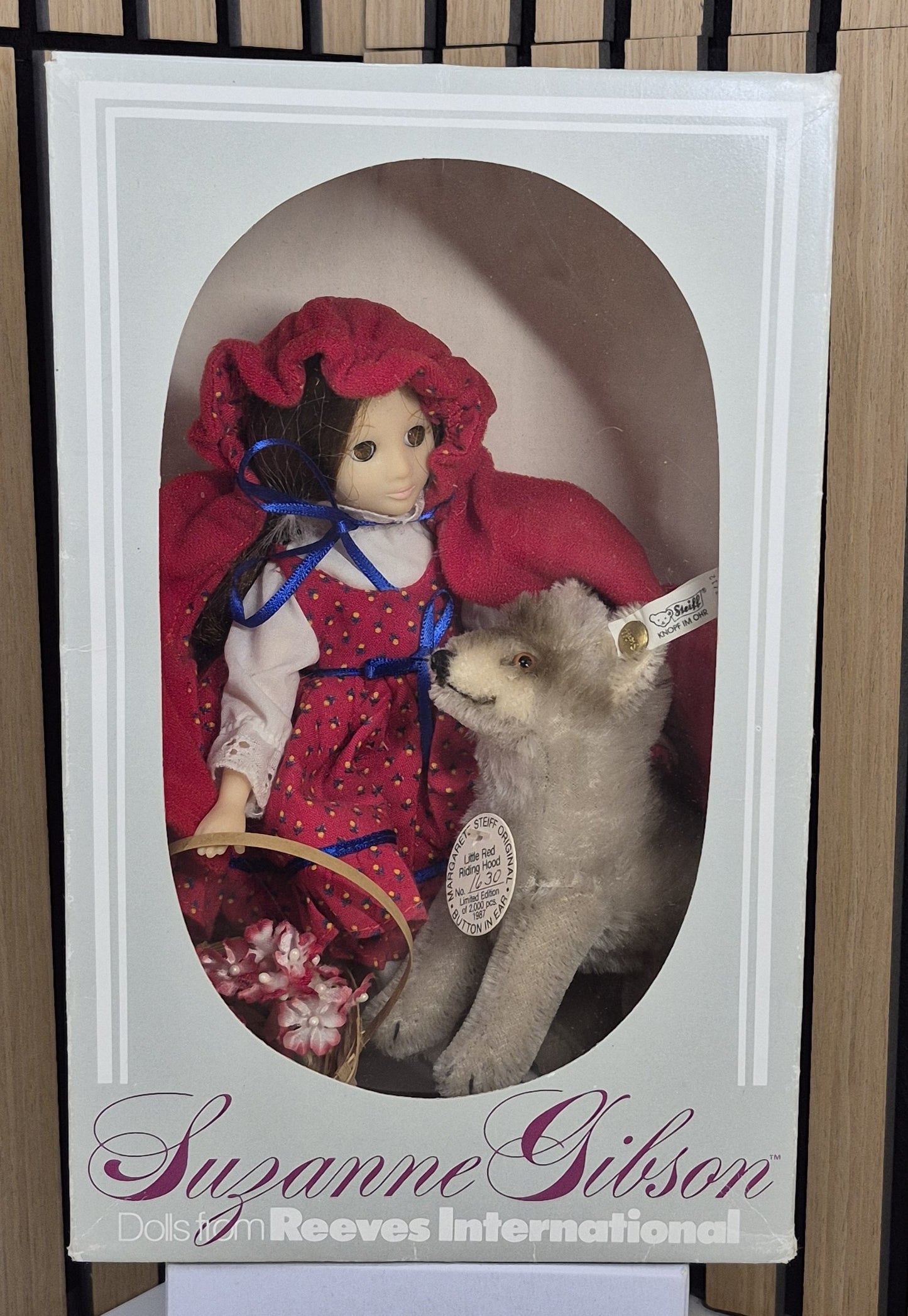 Steiff Susan Gibson - Rotkäppchen Set- 1987 - USA - Neuwertig - (B3)