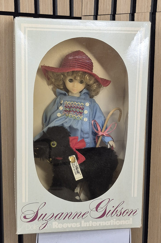 Steiff Susan Gibson - Baa Baa Schwarzes Schaf Set-1988 - USA - Neuwertig - (B4)