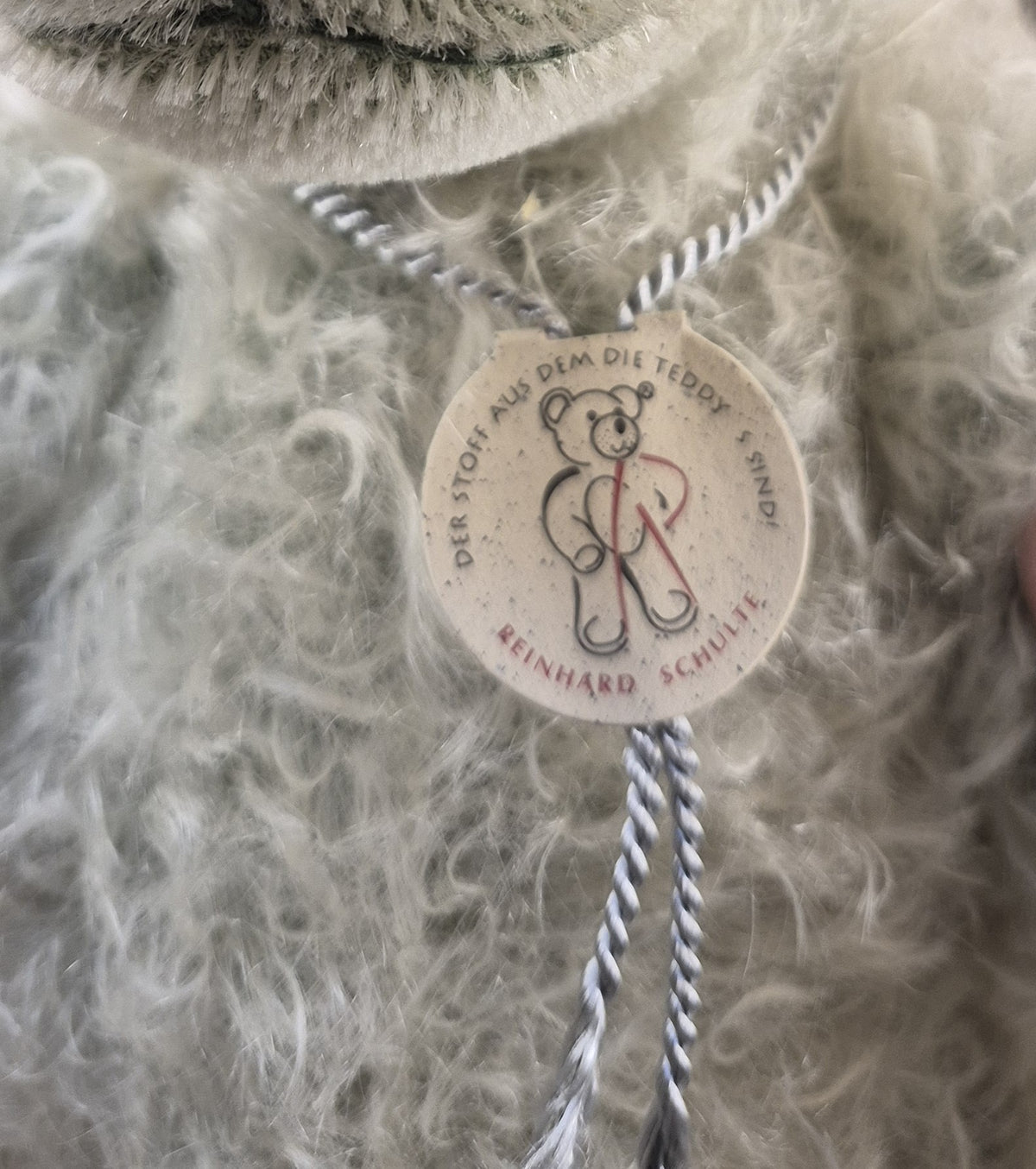 Steiff Reinhard Schulte Jahrhundert Bär - grün - 35cm - (995699) - Neuwertig - Limitiert