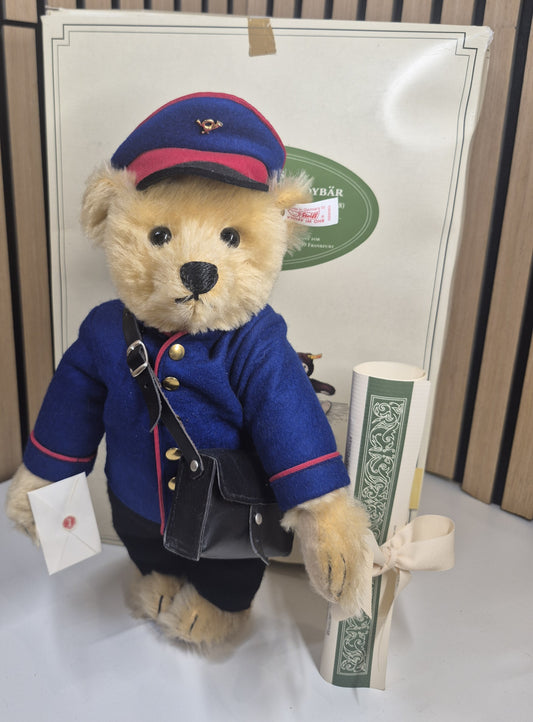 Steiff Johannes der Briefträger - 32cm - (999062) - Neuwertig - Limitiert