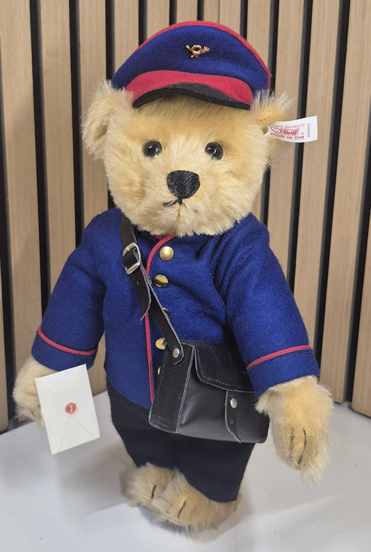 Steiff Johannes der Briefträger - 32cm - (999062) - Neuwertig - Limitiert