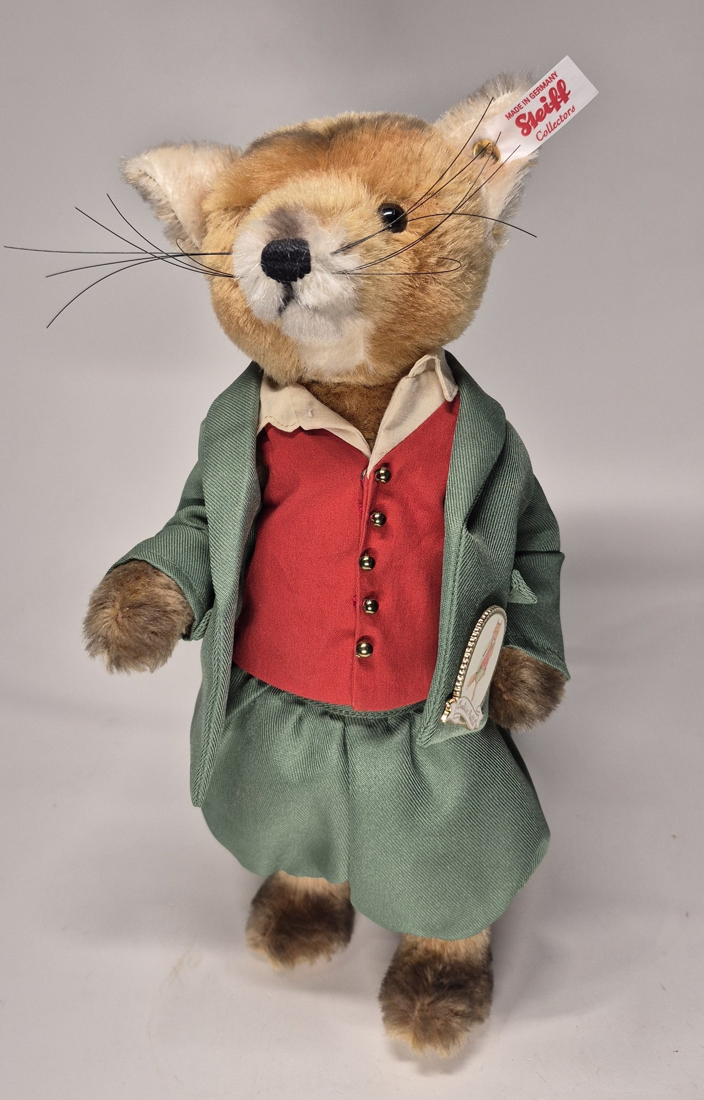 Steiff 690525 Mr. Tod™, Danbury Mint, 30cm, selten, lim. (2018)