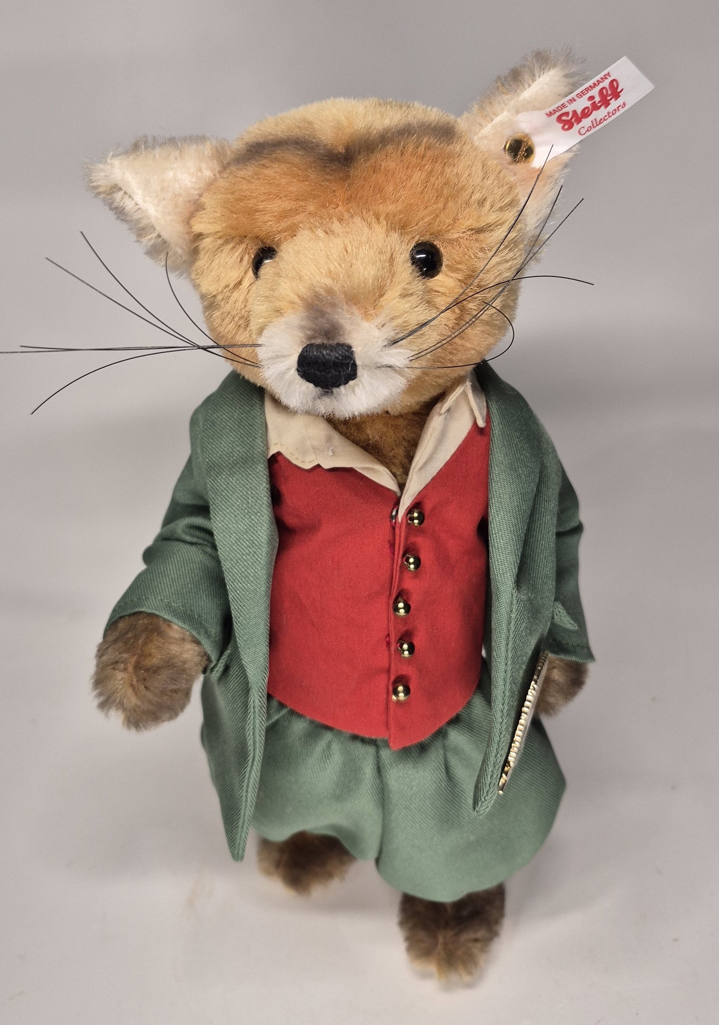 Steiff 690525 Mr. Tod™, Danbury Mint, 30cm, selten, lim. (2018)