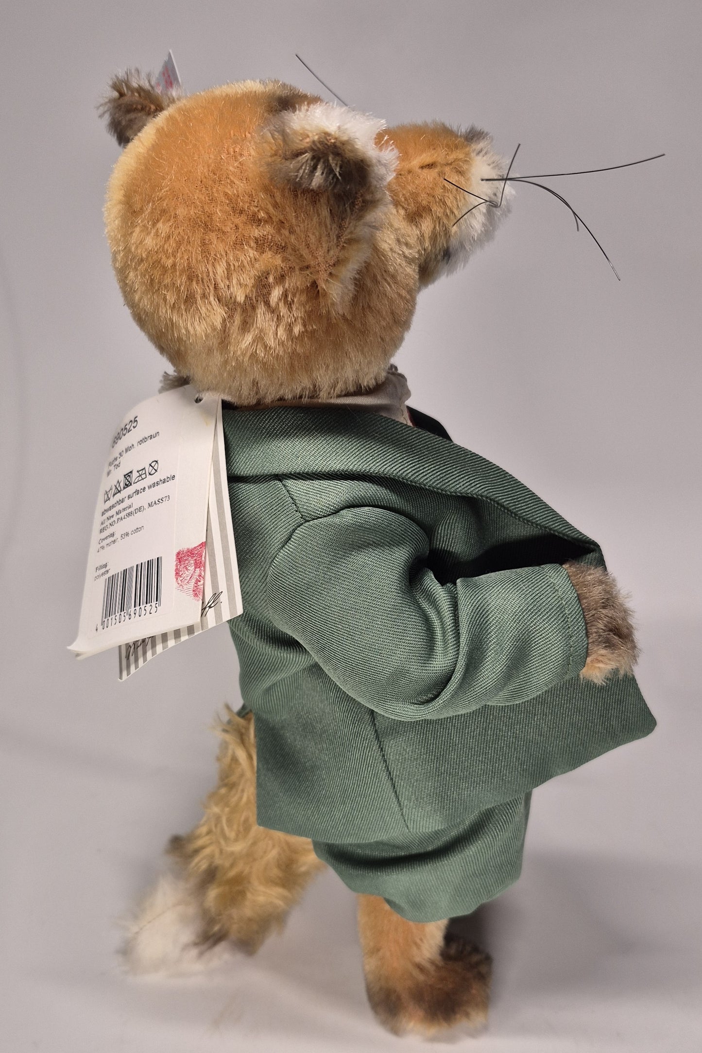 Steiff 690525 Mr. Tod™, Danbury Mint, 30cm, selten, lim. (2018)